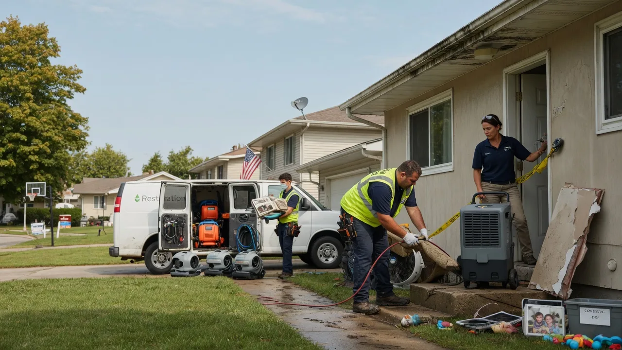 Water Damage Restoration in Ansonia, OH near me